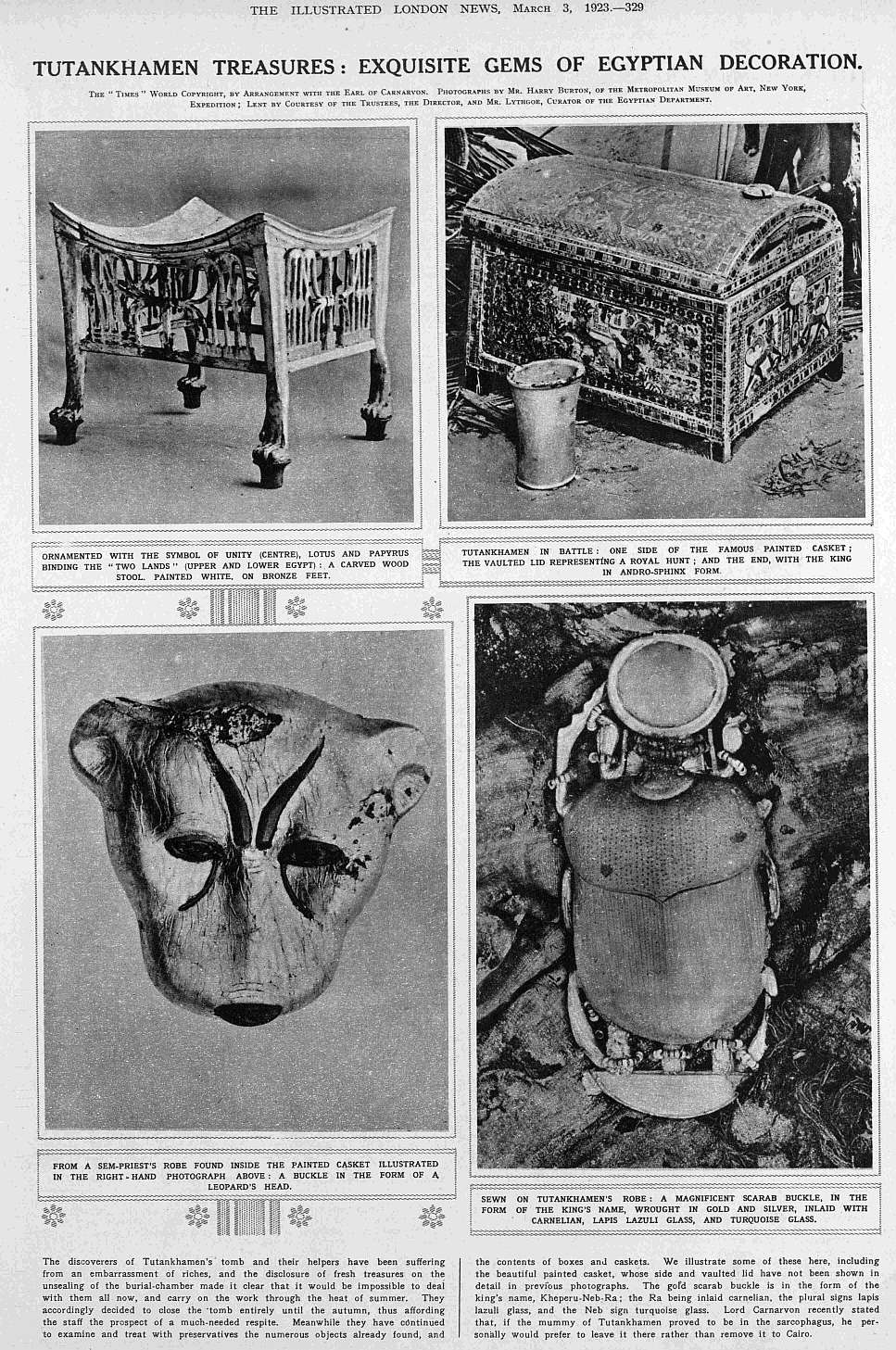 1923 tut treasures 2